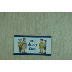Webetikett "Von deiner Oma"