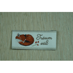 Webetikett "Träum süß"...