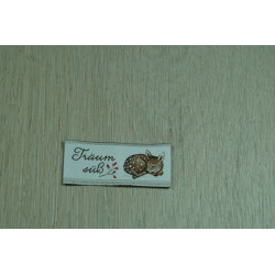 Webetikett "Träum süß"...